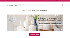 Desktop Screenshot of candledeli.co.za